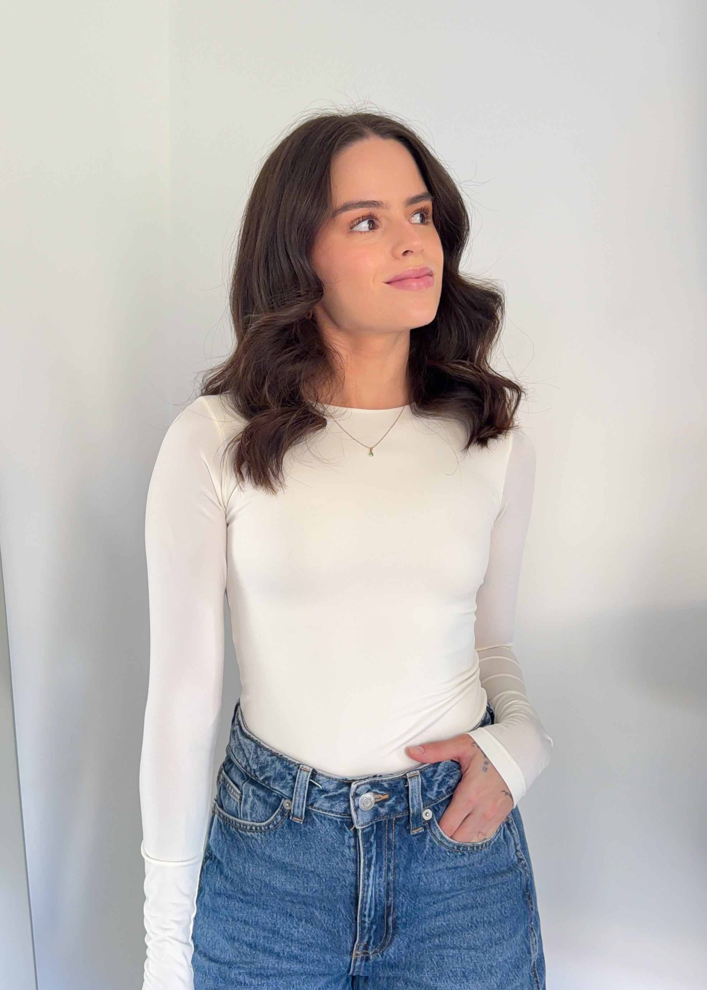 Blusa Hannah Ivory