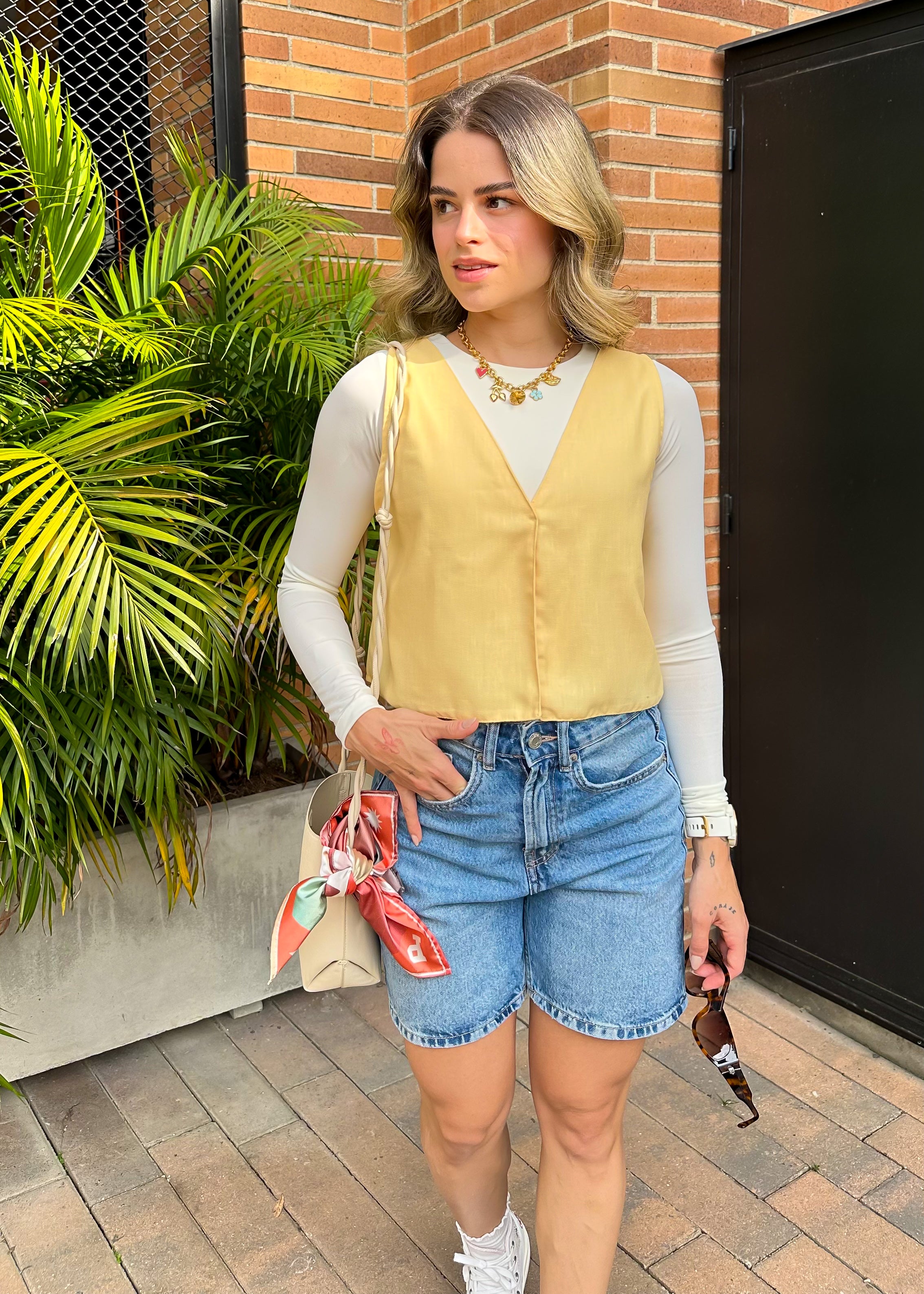 Chaleco Girly Amarillo