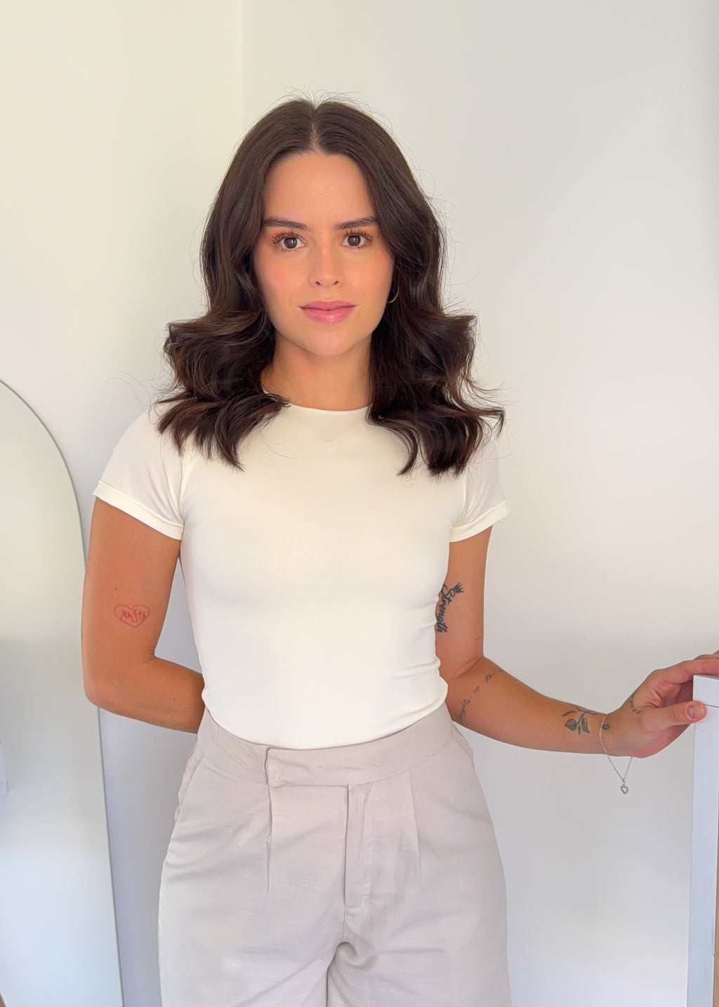 Blusa Lore Ivory