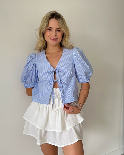 Camisa Polly Baby Blue