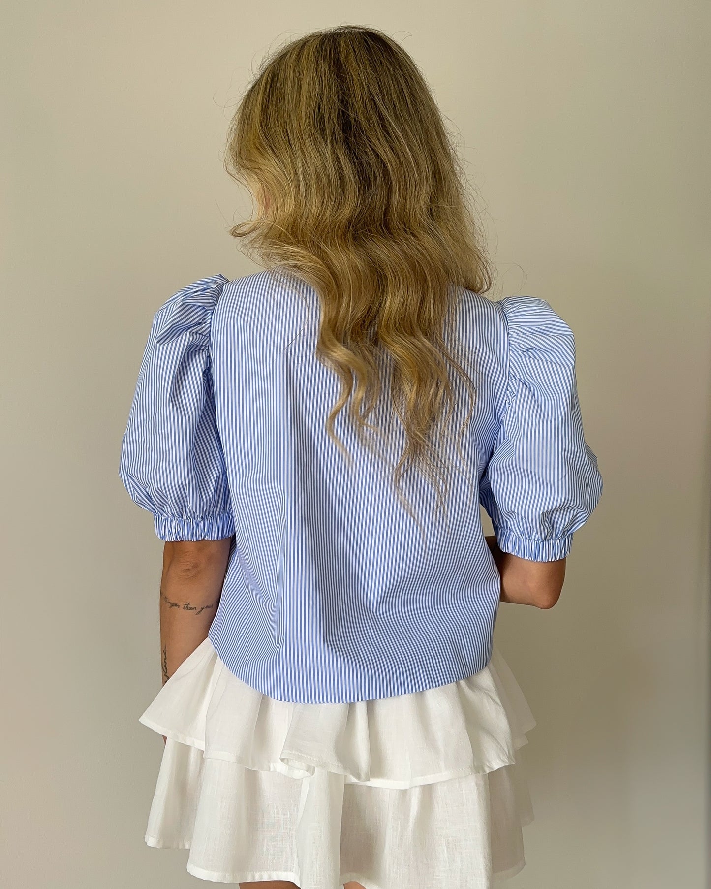 Camisa Polly Baby Blue