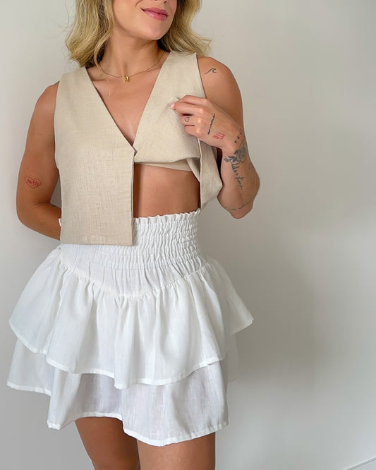 Lulú Skirt Blanca